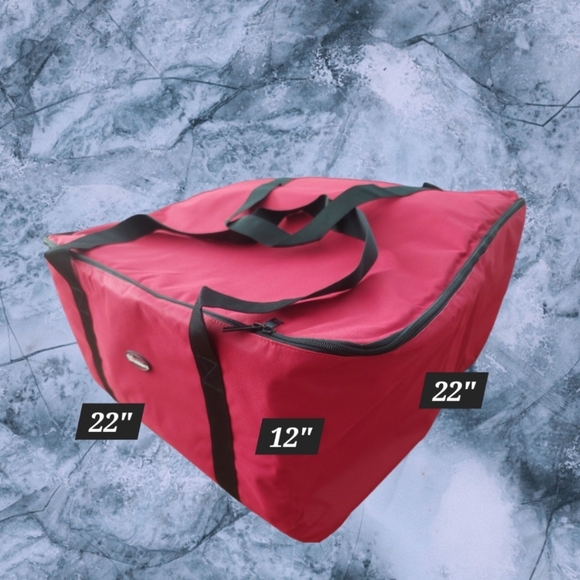 #1 Original Winware XXL Heavy Duty Pizza Food Delivery Bag 6*XLRed Messenger Bag - Picture 2 of 16